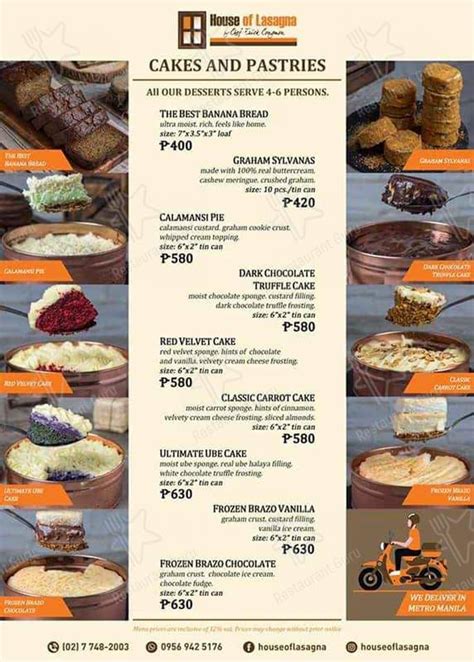 lasagna pasay|House of Lasagna .